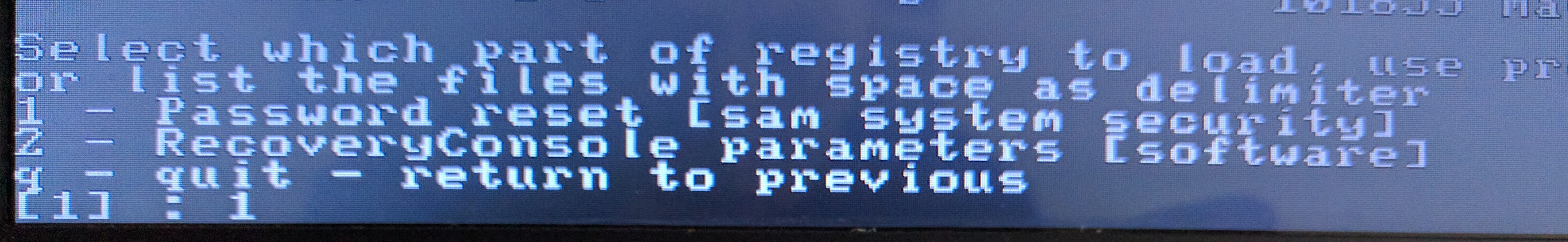 Screenshot of Password Resetting 2